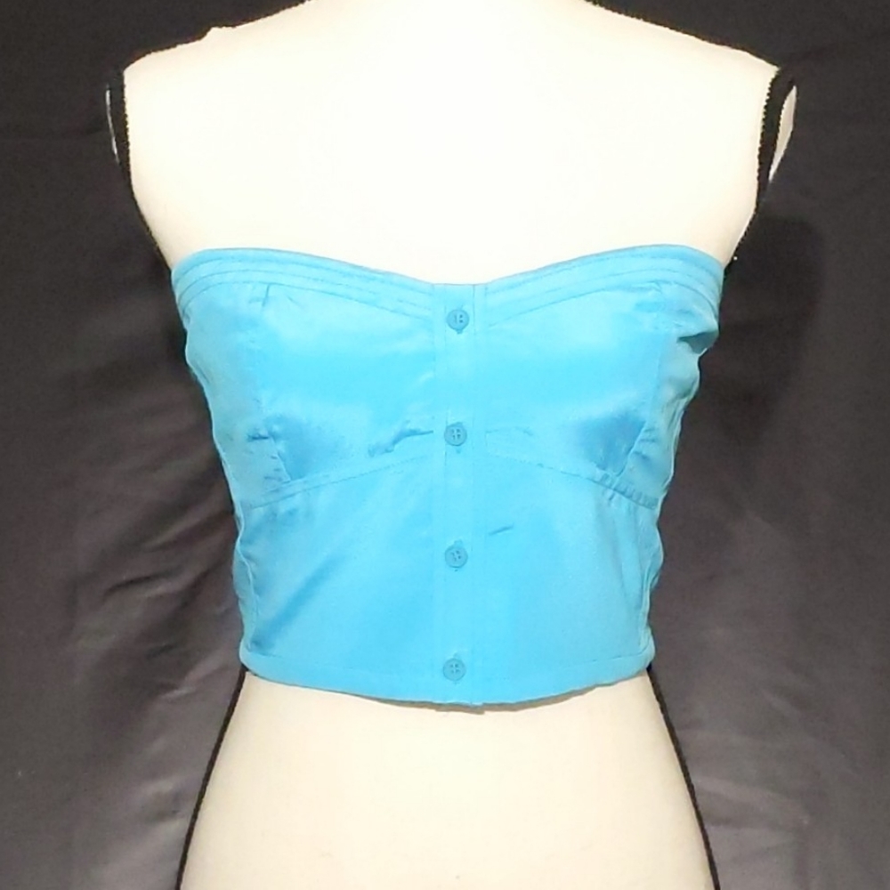 🎁Funktional Turquoise Tube Top🎁